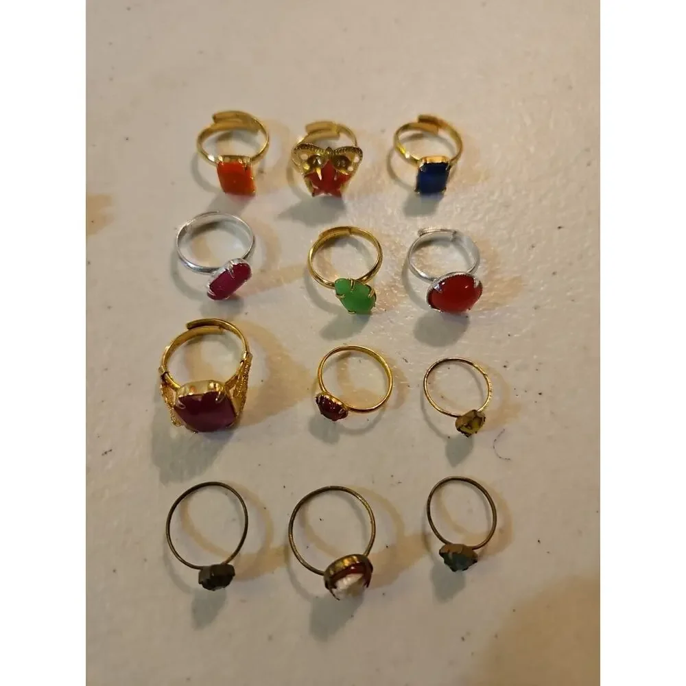 Vintage Gum Ball Machine Toy Rings
